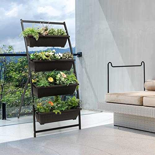 5.2FT Vertical Raised Garden Bed (30" x 28" x 63")