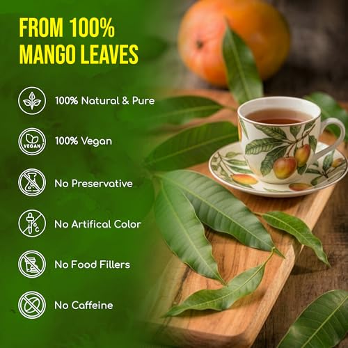 Premium 8 oz Dried Mango Leaves (8oz)