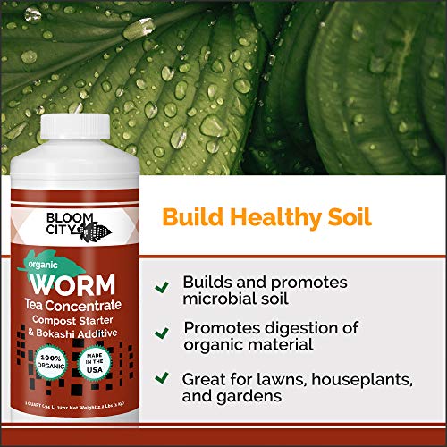 Organic Earthworm Tea Concentrate (Gallon (128 oz))