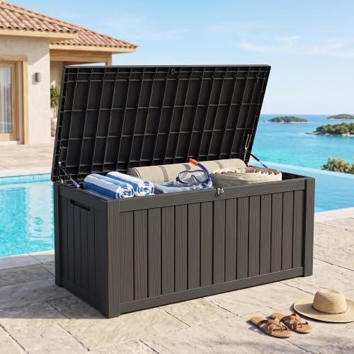 Outdoor Storage Box (Black / 150 Gallon 3.0)