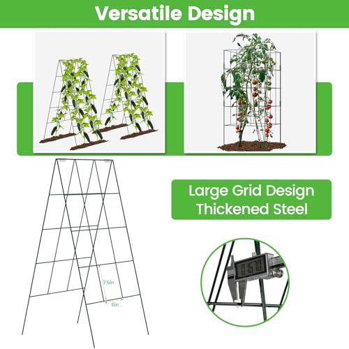 Foldable Cucumber Trellis (46" L x 18" W)