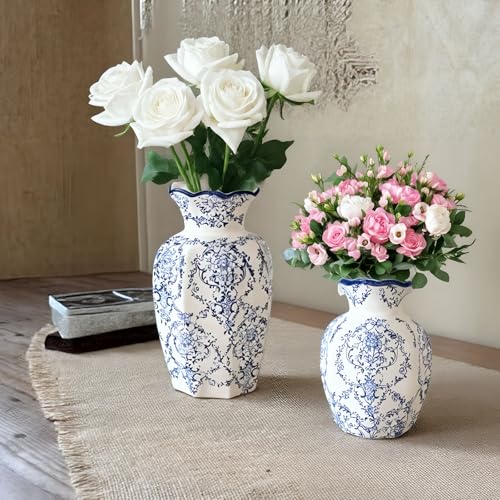 Chinoiserie Ceramic Vase