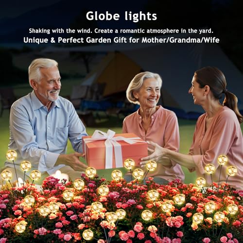 Solar Lights Outdoor Waterproof (4packs)