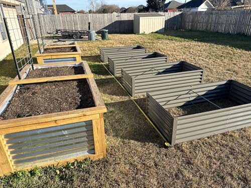 Anleolife 16 Bed Rectangle (Set of 16 / Grove-grey)