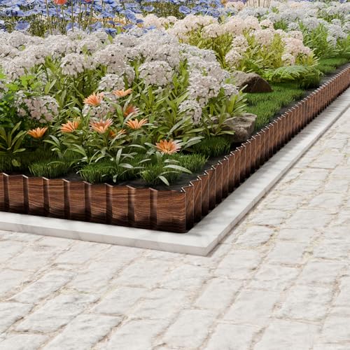 2 Rolls Corrugated Metal Garden Edging (2 Count)