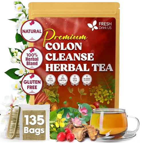 Premium Colon Cleanse Tea (135 TeaBags)