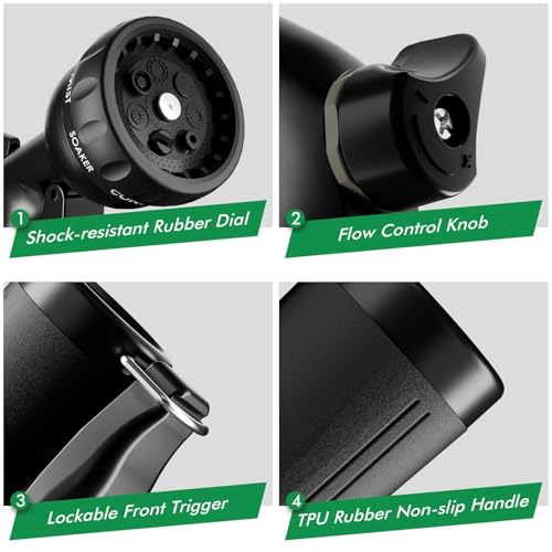 Garden Hose Nozzle (Flash Black)