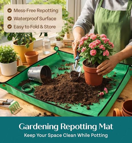 Heavy Duty Gardening Tools (Standard (Potting Mat Included))