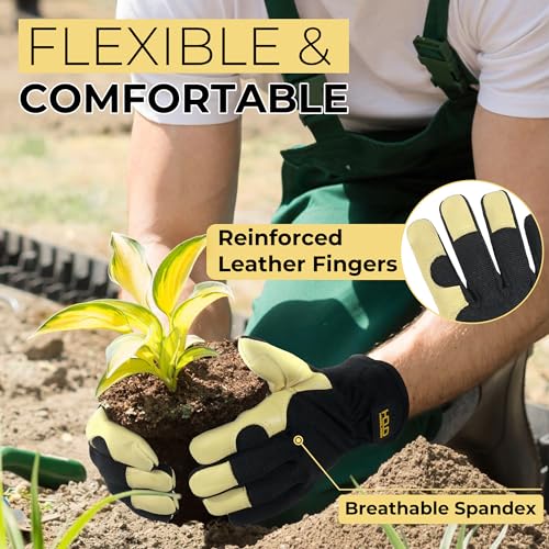 Leather Gardening Gloves