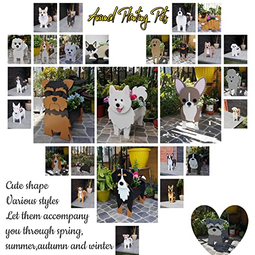 Poodle Dog Planter Pots