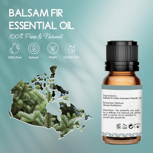 Balsam Fir Essential Oil (0.34 Fl Oz (Pack of 1))