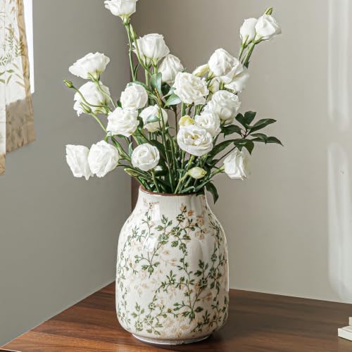 Ceramic Flower Vase for Home Decor