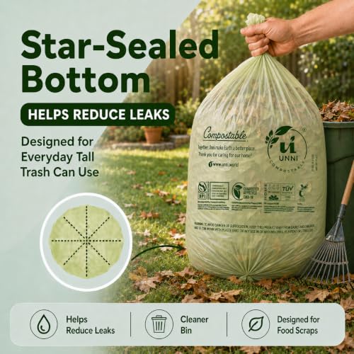 30 33 Gallon Compostable Bags (33 Gallon / 20 Count (Pack of 1))
