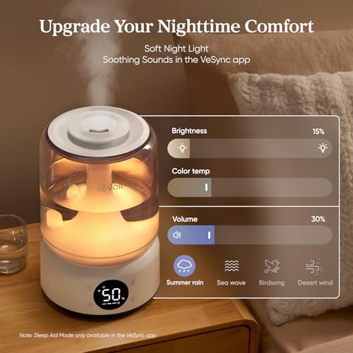 Smart Humidifier for Bedroom