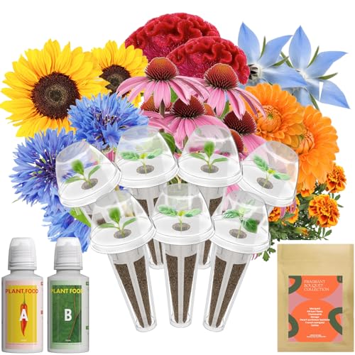 Fragrant Bouquet Flower 7 Pods Seed Pod Kit for Aero (7Pods / Flower)