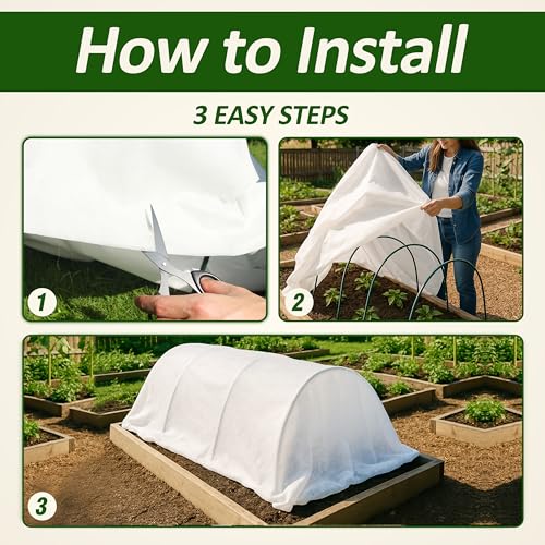 1.5 oz Plant Covers Freeze Protection