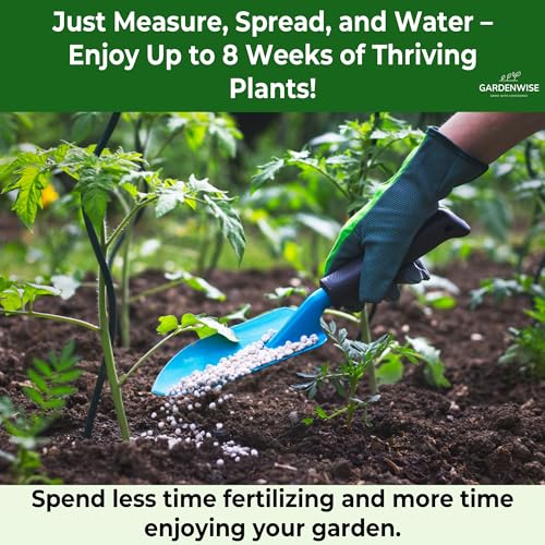 13-13-13 Slow Release Granular Fertilizer – All Purpose Plant Food 13 13 13 for Outdoor Grass, Vegetables, Roses, Flowers, Shrubs, Trees. Lawns, Gardens, Potted Plants (1/2 Quart) (16 Ounce)