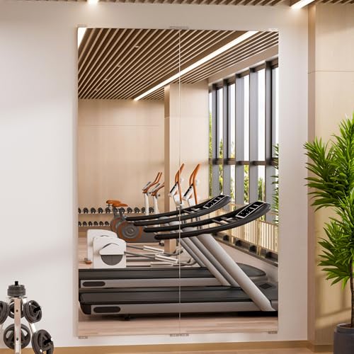 Gym Mirror 71"x24" 2 (Silver -2pcs / 71 x 24 inch)
