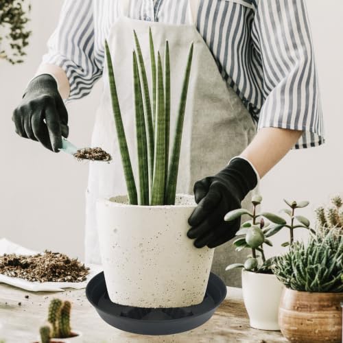 2 Pack Plant Saucer 14 inch (14"-2 Pack / Black)