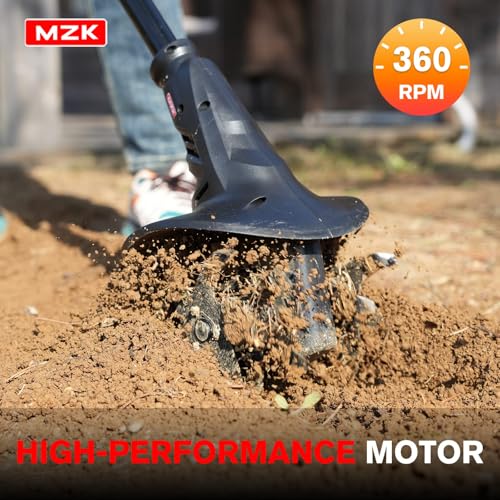 20V Cordless Tiller Cultivator (8 inch)