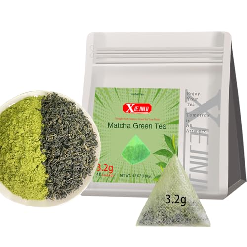 Matcha Green Tea Bags (40 Count (Pack of 1))
