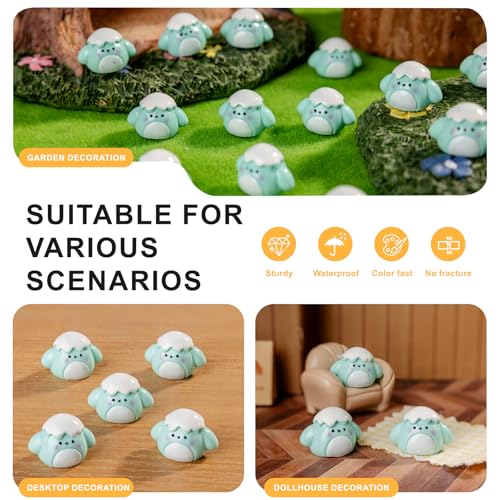 60 pcs Mini Resin Bird Many Styles Variety Tiny Animals Figures Miniature Little Small Animal Figurines Bulk for Micro Fairy Garden Landscape Accessories Hide Crafts Decor Aquarium (Bird-60p)