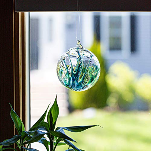 Luke Adams Handmade Glass Gazing Balls for Garden