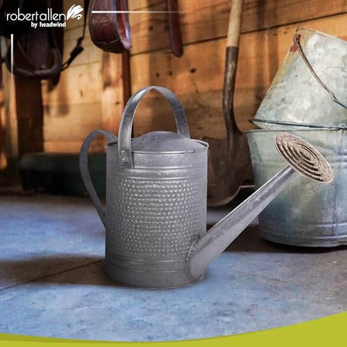 MPT01191 Jameson Metal Watering Can (1 gallon / Galvanized)