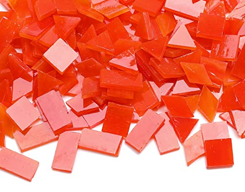 200 Pieces Glass Mosaic Tiles (200 Count)