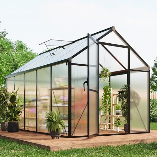 6 x 10 FT Greenhouse (Black / 6x10FT)