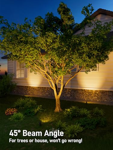 4-Pack 5W 12-24V Low Voltage LED Spotlight 3000K Oil Rubbed Bronze (Warm White (3000K))