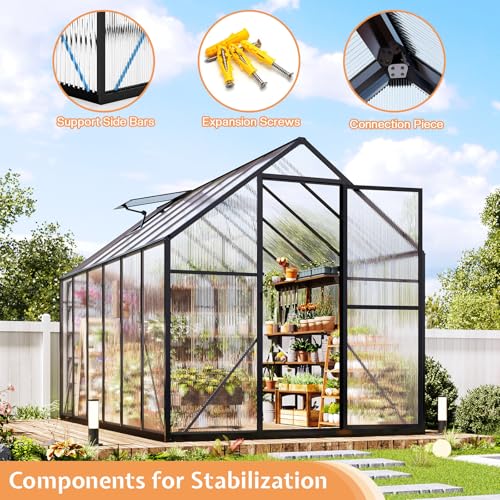 6x12x6.3 FT Polycarbonate Walk (6x12x6.3 FT)