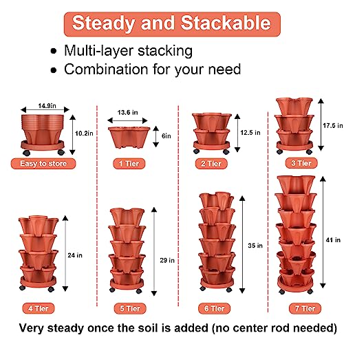 Vertical Planter Tower (2 Count)