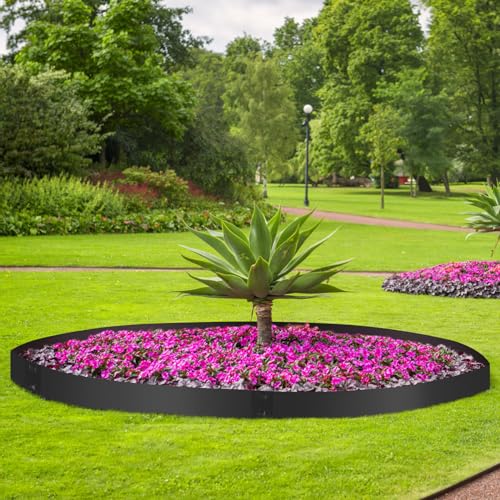 5 Pack Steel Landscape Edging (Black / 6 Inch)