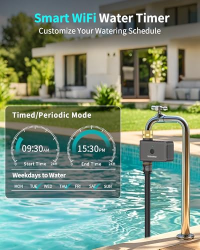 WiFi Water Timer Brass Inlet (1 Zone-WiFi-Brass)