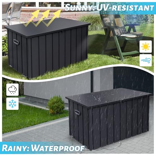 120 Gallon Metal Deck Box