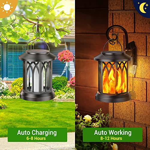 Hanging Solar Lights Lantern Outdoor (2 Count)