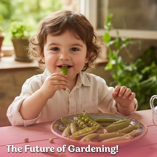 100 Sugar Snap Pea Heirloom Vegetable Seeds for Planting