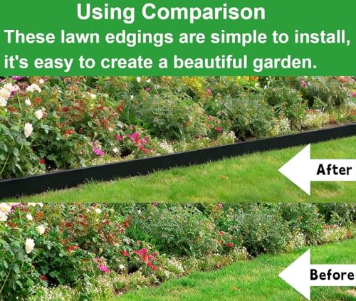 40Ft 3IN Landscape Edging (Black / 3IN x 40FT)