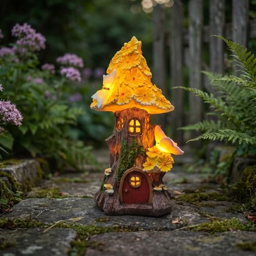 Mushroom House Statue (Mini Mushroom House)