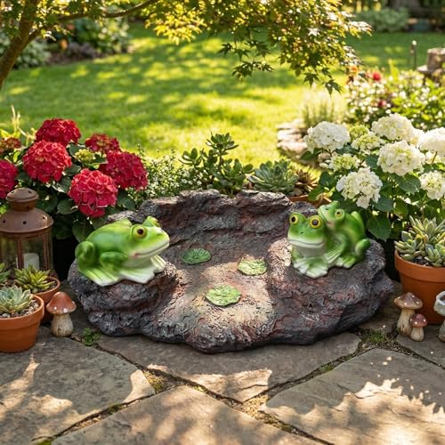 3 Frog Downspout Splash Block (Frog-soil-big)