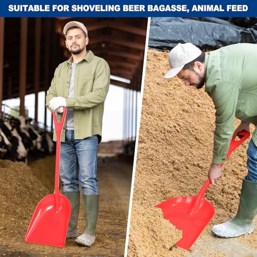 3 Pcs Plastic Snow Shovel