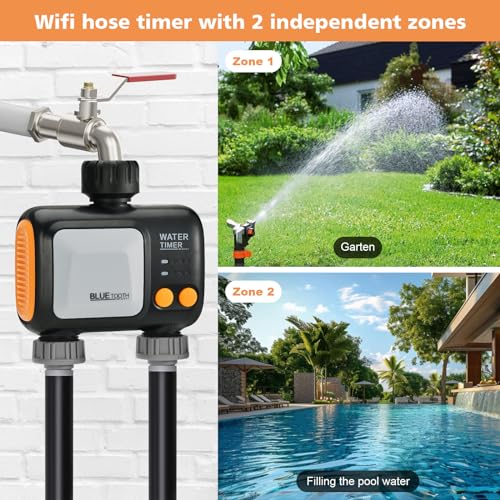 Smart WiFi Water Timer for Garden Hose