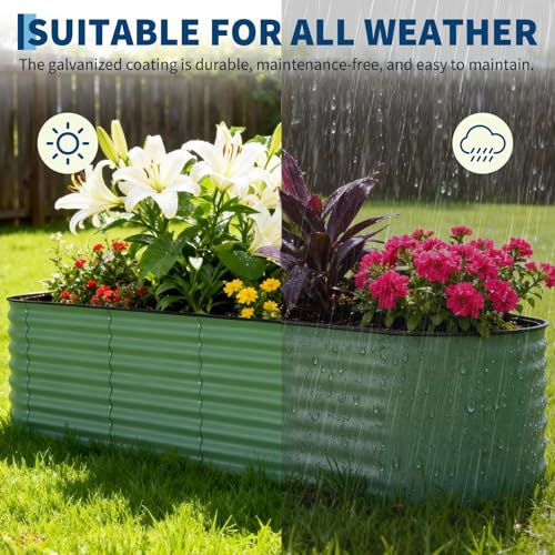 Galvanized Raised Garden Bed