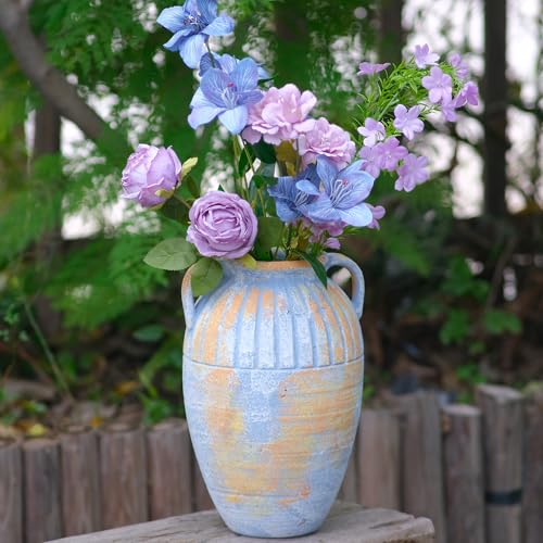 13 Inch Handcrafted Retro Ceramic Table Vase (B&o / 13 inches)