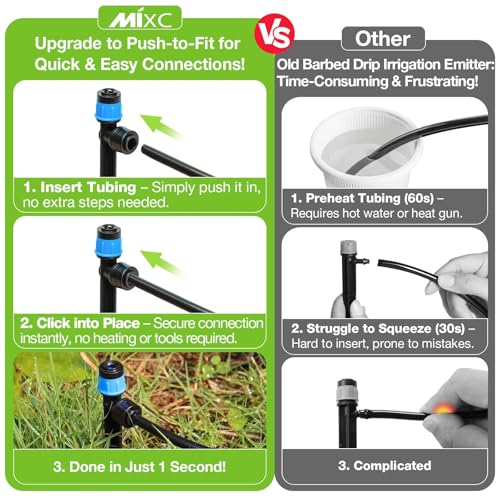 80Pcs Drip Irrigation Emitters (Drip Emitter Vortex (80Pcs))