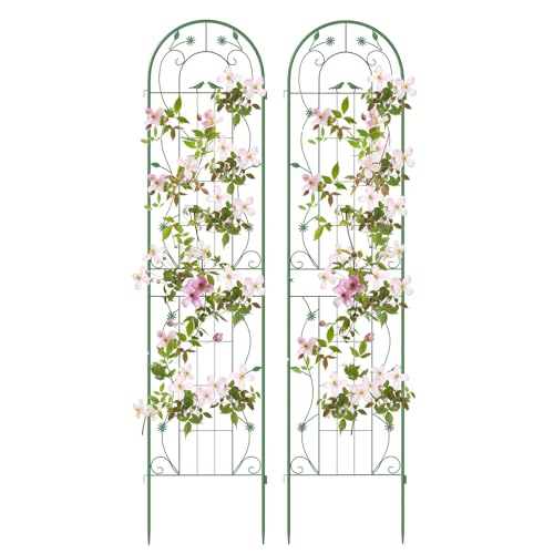 2 Pack Garden Trellis (87"x20" (2 Pack) / Green)
