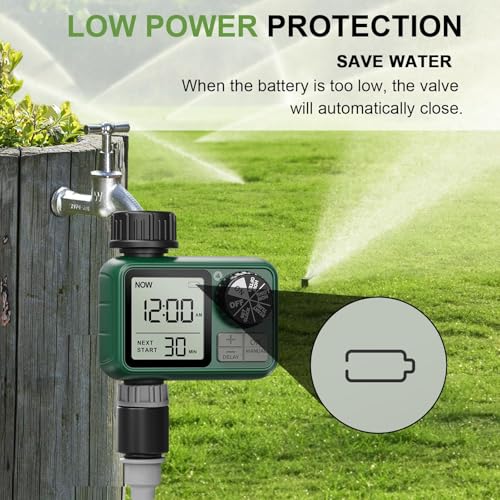 Water Timer for Outdoor Garden Hose