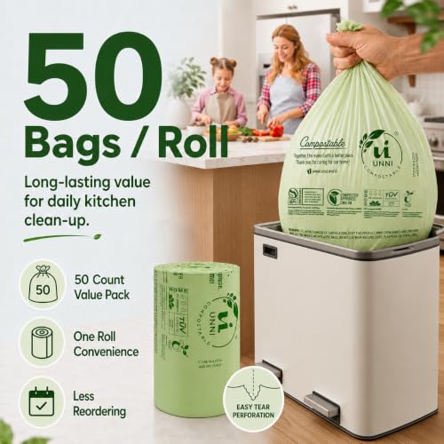 8 Gallon Compostable Bags (100 Count)