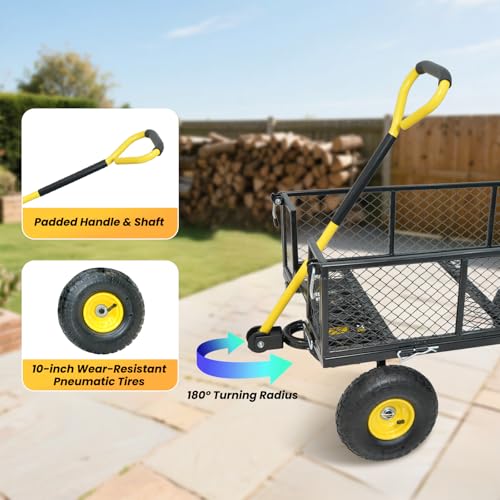 Steel Garden Cart